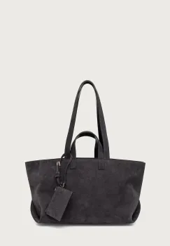 A.P.C.  geanta shopper pentru femei din piele intoarsa LE DRUMMER imagine