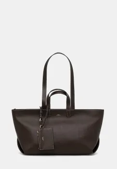 A.P.C. geanta shopper pentru femei din piele le drummer imagine