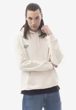 A.P.C. hanorac de bumbac Marvin barbati, culoarea negru, cu gluga, cu imprimeu COEZD.H27733-MARINE imagine