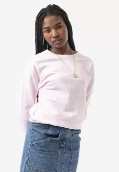 A.P.C. hanorac de bumbac Sweat Annie femei, culoarea roz, uni COEIP.F27623-ROSEPALE imagine