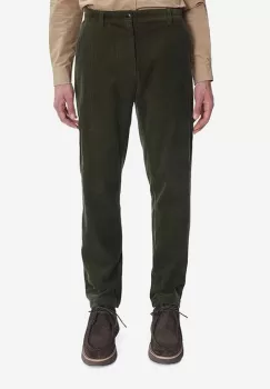 A.P.C. pantaloni Pantalon Constantin barbati, culoarea verde, drept COESP.H08396-MILITARYKH imagine
