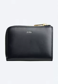 A.P.C. portofel de piele culoarea bleumarin PXAWV.F63166-DARKNAVY imagine