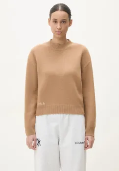 A.P.C. pulover de lana Pull Esther femei, culoarea maro, WVBDK-F23373 imagine