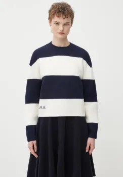 A.P.C. pulover de lana pull penny culoarea negru, cu turtleneck, WVBDL.F23370 imagine