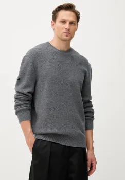 A.P.C. pulover de lana pull thomas culoarea gri, WVBCZ.H23434 imagine