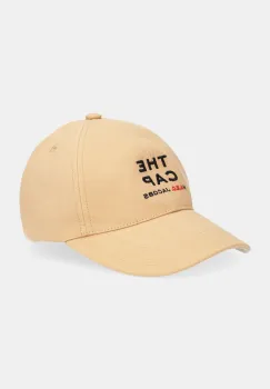 A.P.C. sapca de baseball din bumbac A.P.C. x MARC JACOBS culoarea maro, COHKM.M24173 imagine