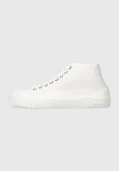 A.P.C. tenisi din piele culoarea alb imagine