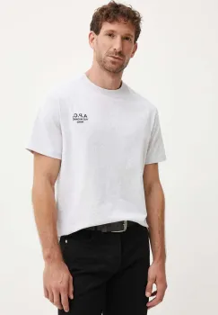 A.P.C. tricou din bumbac standard rue madame GOTS culoarea gri, cu imprimeu, COHBU.M26388 imagine