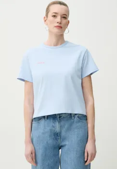 A.P.C. tricou din bumbac t-shirt boxy petit vpc femei, culoarea portocaliu, COHBQ.F26390 imagine