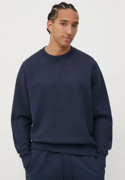 Abercrombie & Fitch bluza barbati, culoarea albastru marin, neted, KI122-4274 imagine