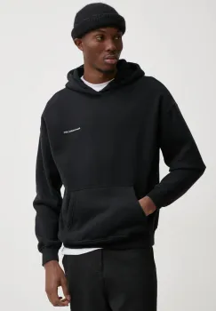 Abercrombie & Fitch bluza barbati, culoarea negru, cu gluga, neted, KI122-4366 imagine