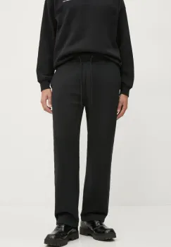 Abercrombie & Fitch bluza barbati, culoarea negru, cu imprimeu, KI122-4364 imagine