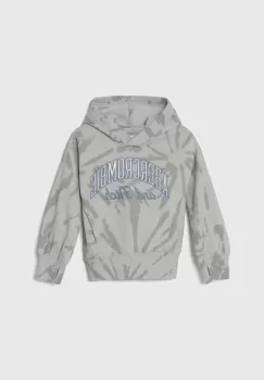 Abercrombie & Fitch bluza copii cu gluga, cu imprimeu imagine