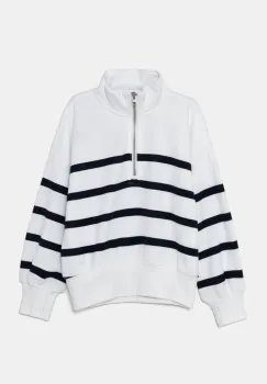 Abercrombie & Fitch bluza copii culoarea alb, modelator, KI252-4062 imagine