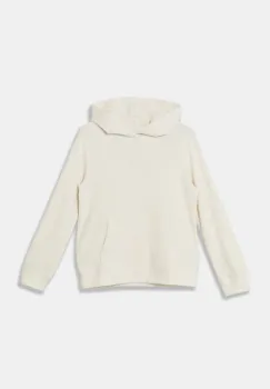 Abercrombie & Fitch bluza copii culoarea bej, cu gluga, neted, KI224-4077 imagine