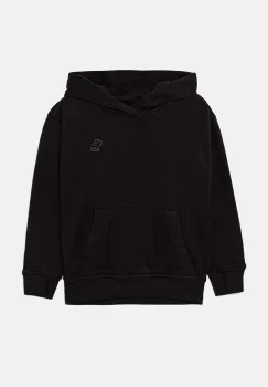 Abercrombie & Fitch bluza copii culoarea gri, cu gluga, neted, KI222-4150 imagine