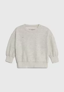Abercrombie & Fitch bluza copii culoarea gri, melanj imagine