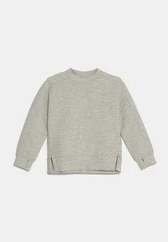 Abercrombie & Fitch bluza copii culoarea gri, melanj, KI252-4060 imagine