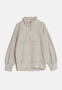 Abercrombie & Fitch bluza copii culoarea gri, neted, KI252-4065 imagine