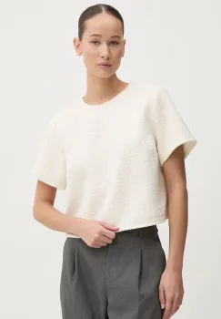 Abercrombie & Fitch bluza femei, culoarea bej, neted, KI140-4331 imagine