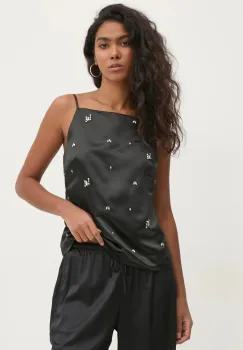 Abercrombie & Fitch bluza femei, culoarea negru, cu imprimeu, KI140-4529 imagine