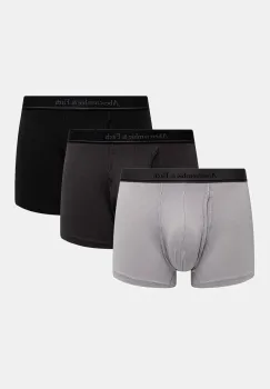 Abercrombie & Fitch boxeri 3-pack barbati, culoarea bej, KI114-4013 imagine