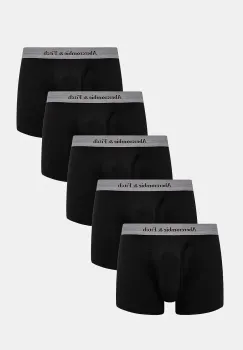 Abercrombie & Fitch boxeri 5-pack barbati, culoarea negru, KI114-4035 imagine