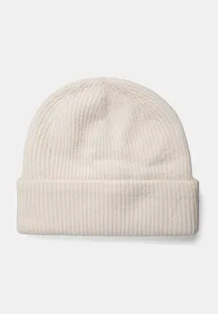 Abercrombie & Fitch caciula culoarea bej, din tricot gros, KI112-4145 imagine
