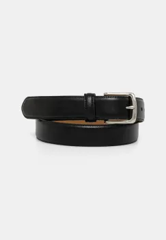 Abercrombie & Fitch curea de piele barbati, culoarea negru, KI112-5002 imagine
