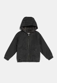 Abercrombie & Fitch geaca copii culoarea gri, KI232-4007 imagine