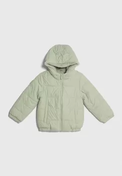 Abercrombie & Fitch geaca copii culoarea verde imagine