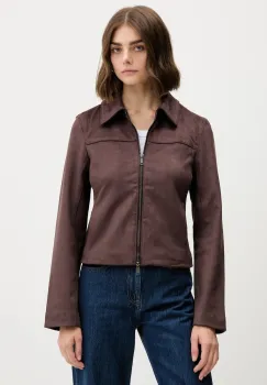 Abercrombie & Fitch geaca culoarea maro, de tranzitie, KI144-5058-420 imagine