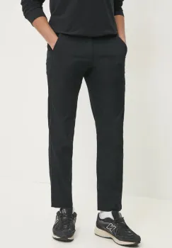 Abercrombie & Fitch pantaloni barbati, culoarea negru, drept, KI130-4097 imagine