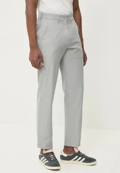 Abercrombie & Fitch pantaloni barbati, culoarea verde, drept, KI130-4101 imagine