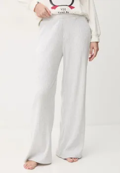 Abercrombie & Fitch pantaloni de lounge culoarea gri, melanj, KI147-4085 imagine