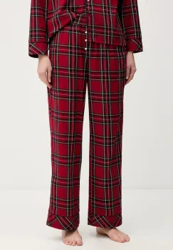Abercrombie & Fitch pantaloni de pijama culoarea bordo, KI146-5099-556 imagine