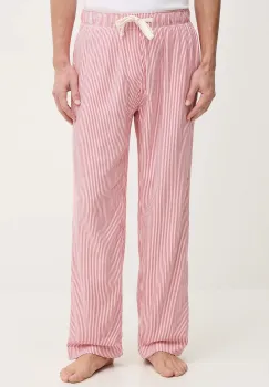 Abercrombie & Fitch pantaloni de pijama culoarea rosu, cu imprimeu, KI113-5008-504 imagine
