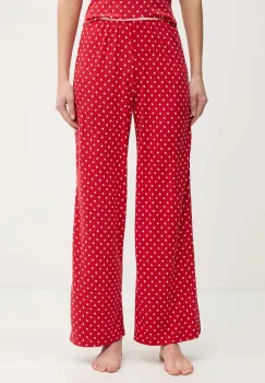 Abercrombie & Fitch pantaloni de pijama culoarea rosu, KI146-5111-500 imagine