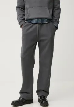 Abercrombie & Fitch pantaloni de trening culoarea gri, neted, KI134-4112 imagine