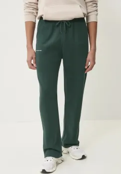 Abercrombie & Fitch pantaloni de trening culoarea verde, neted, KI134-4089 imagine