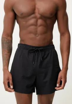 Abercrombie & Fitch pantaloni scurti de baie culoarea negru, KI133-5028 imagine