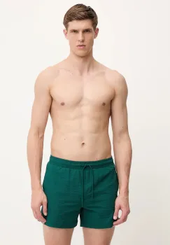Abercrombie & Fitch pantaloni scurti de baie culoarea verde, KI133-5040 imagine