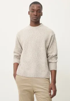 Abercrombie & Fitch pulover barbati, culoarea bej, KI120-4190 imagine