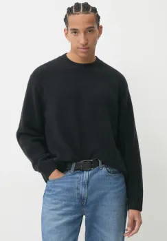 Abercrombie & Fitch pulover barbati, culoarea negru, KI120-4191 imagine