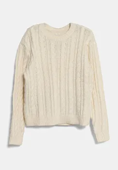 Abercrombie & Fitch pulover copii culoarea bej, KI220-4018 imagine