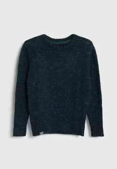 Abercrombie & Fitch pulover copii culoarea verde, calduros imagine