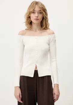 Abercrombie & Fitch pulover culoarea bej, light, KI150-5429-178 imagine