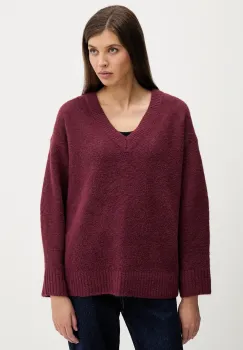 Abercrombie & Fitch pulover culoarea bordo, KI150-5445-670 imagine