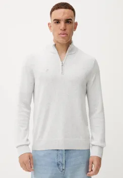 Abercrombie & Fitch pulover din amestec de lana culoarea gri, cu turtleneck, KI120-5139-110 imagine
