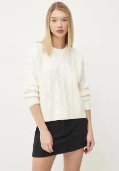 Abercrombie & Fitch pulover din amestec de lana femei, culoarea bej, calduros, KI150-4457 imagine